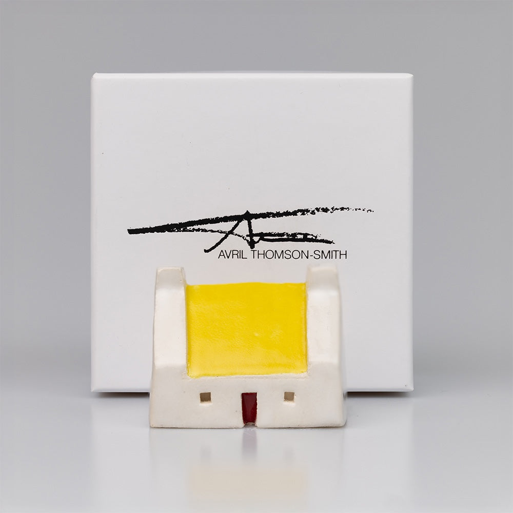 Ceramic Croft House - Yellow