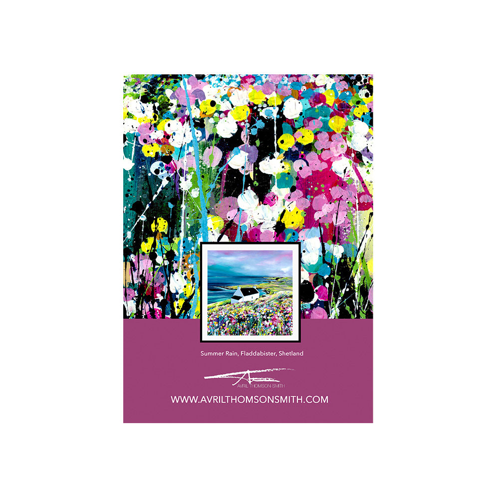 Summer Rain A6 notebook