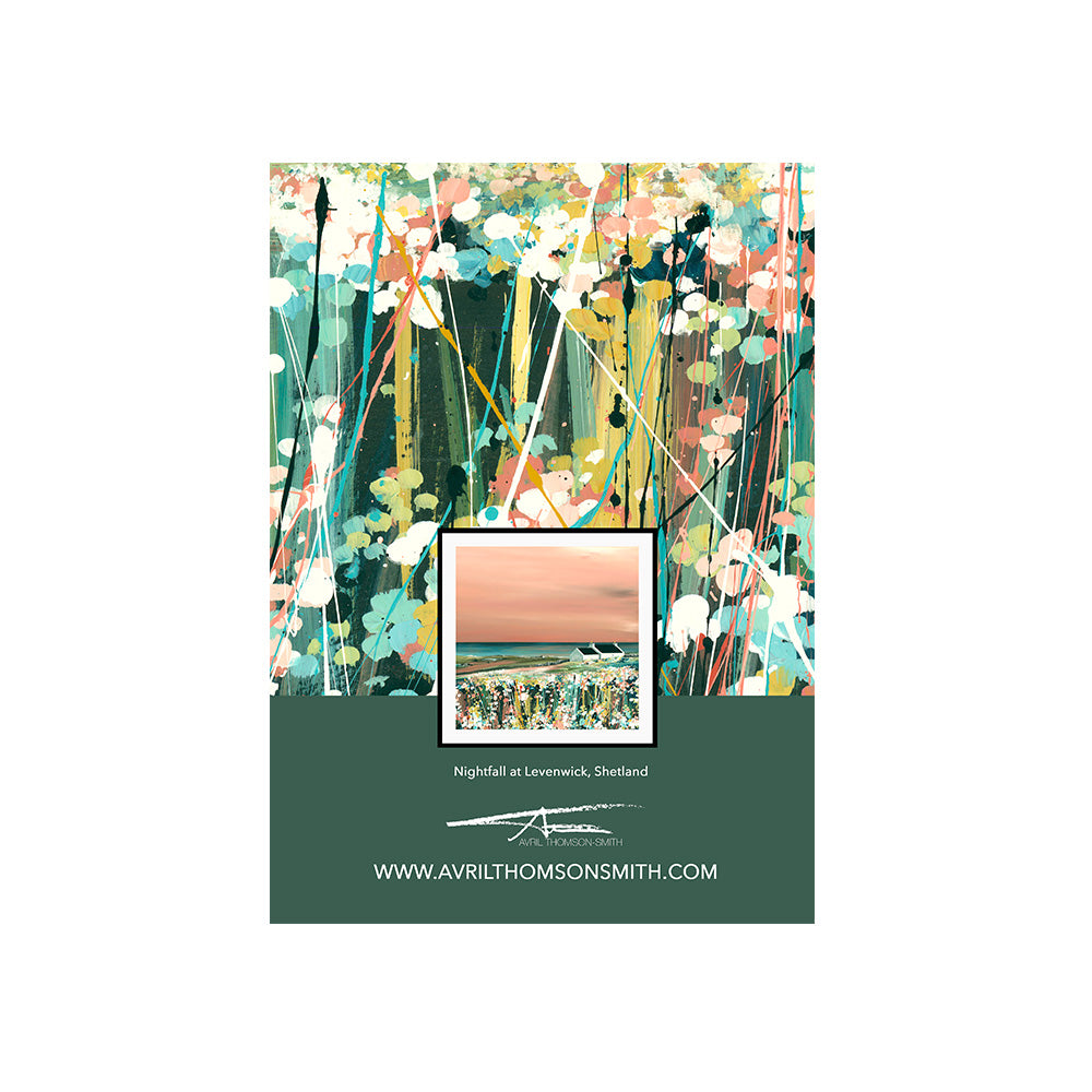 Nightfall at Levenwick A6 notebook