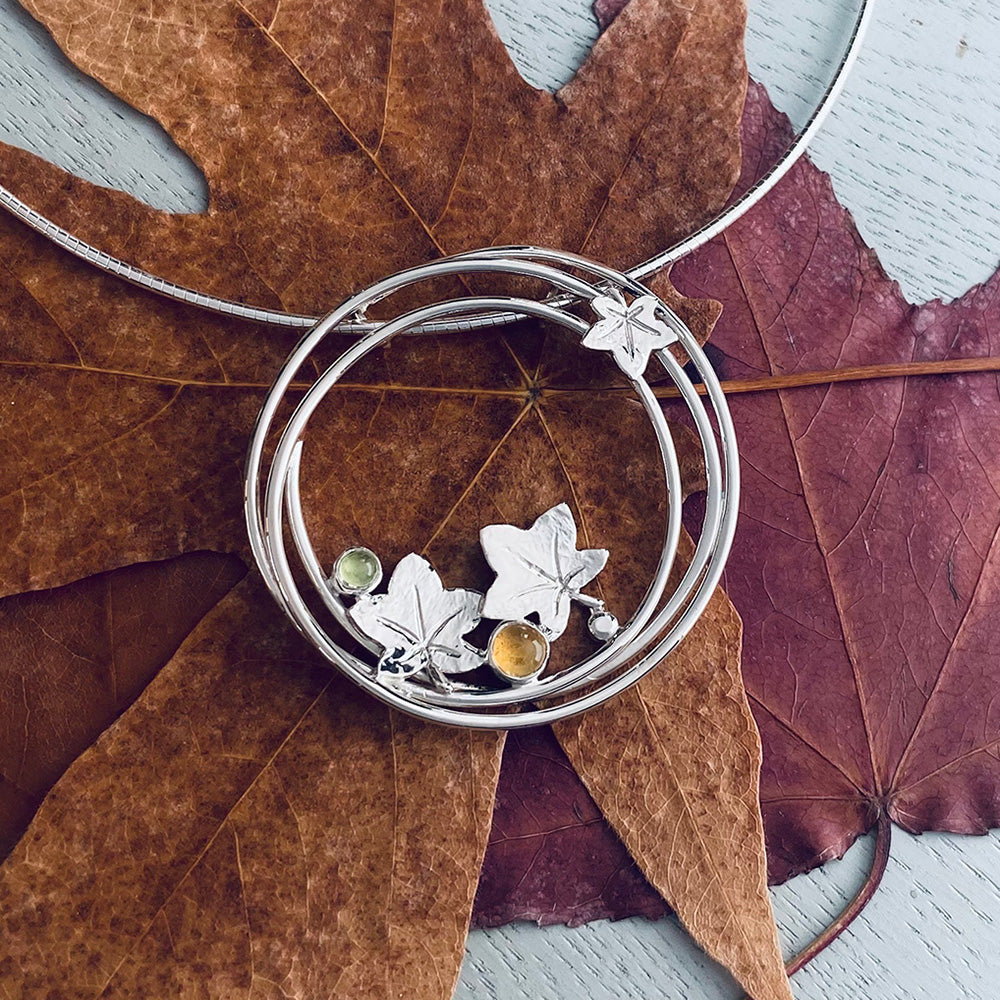 Autumn - Winter Frost Large Pendant