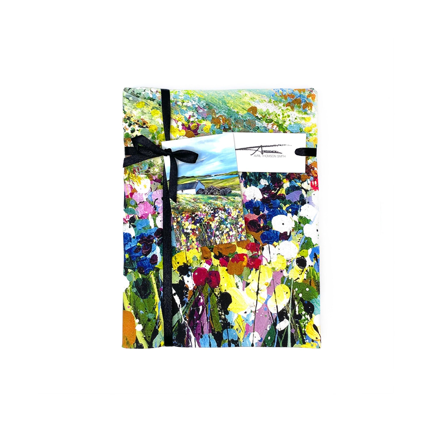 A Blanket of Flowers Tea Towel