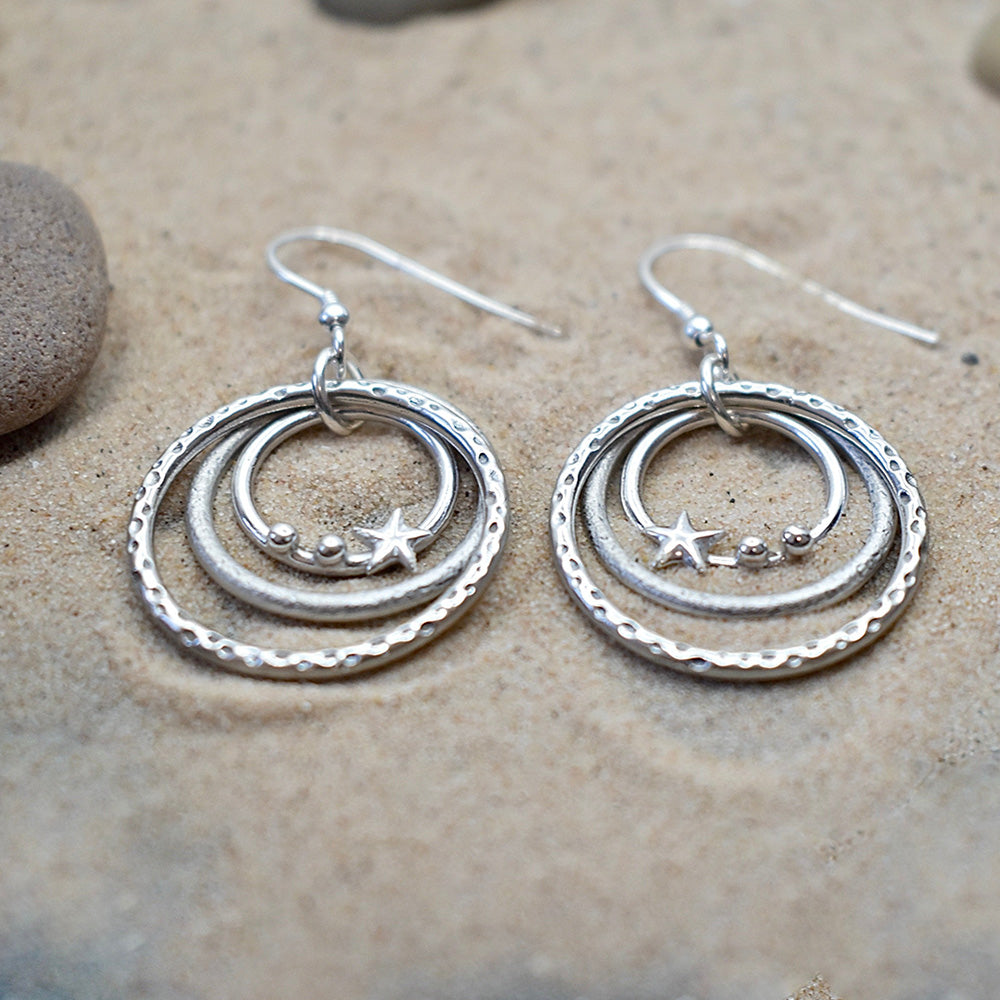 Tidelines Medium Hanging Earrings