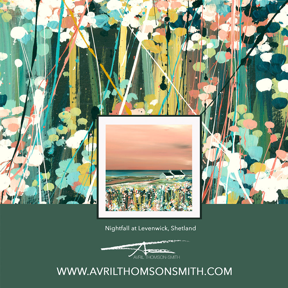 Nightfall at Levenwick card