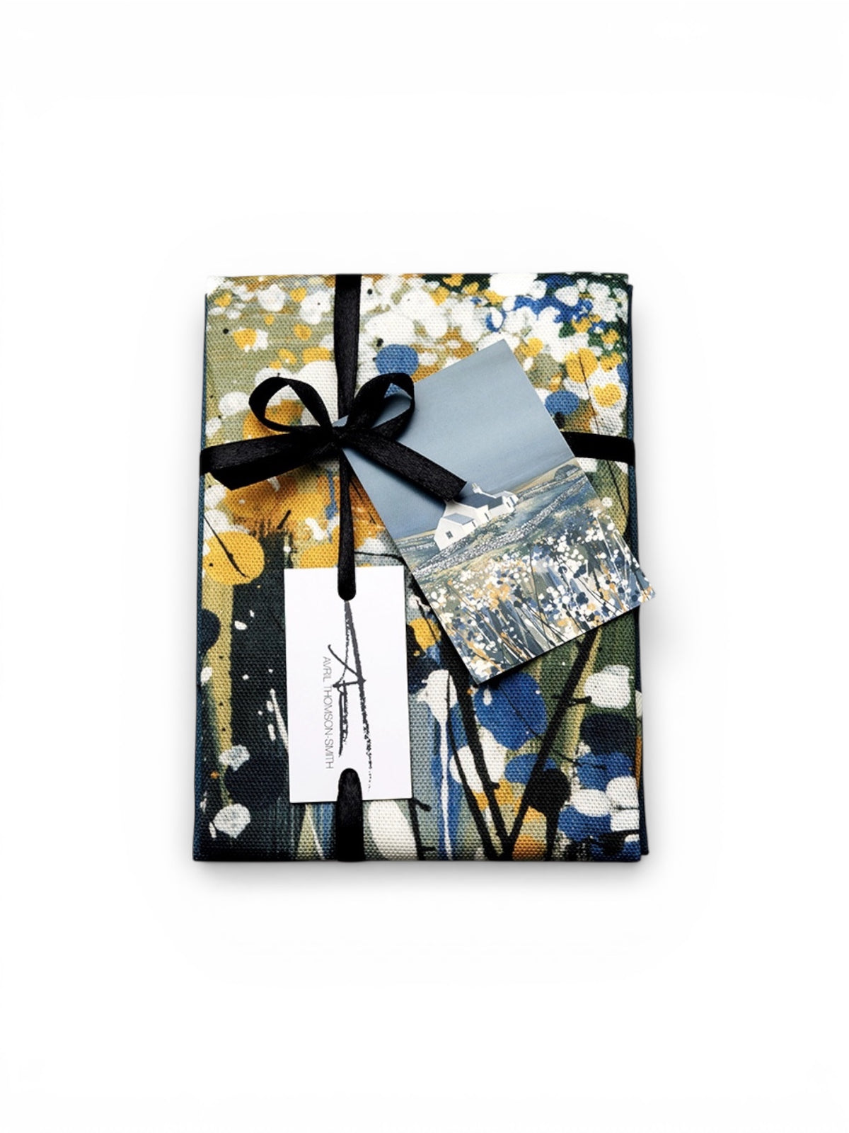 Walls by Night Tea Towel