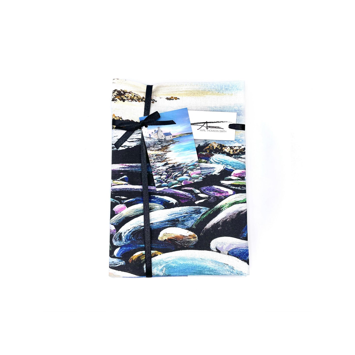 Pebbles Tea Towel