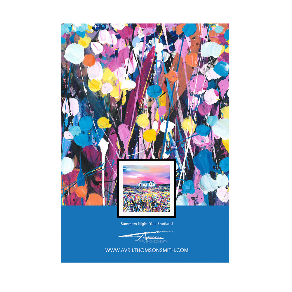 Summers night A5 notebook