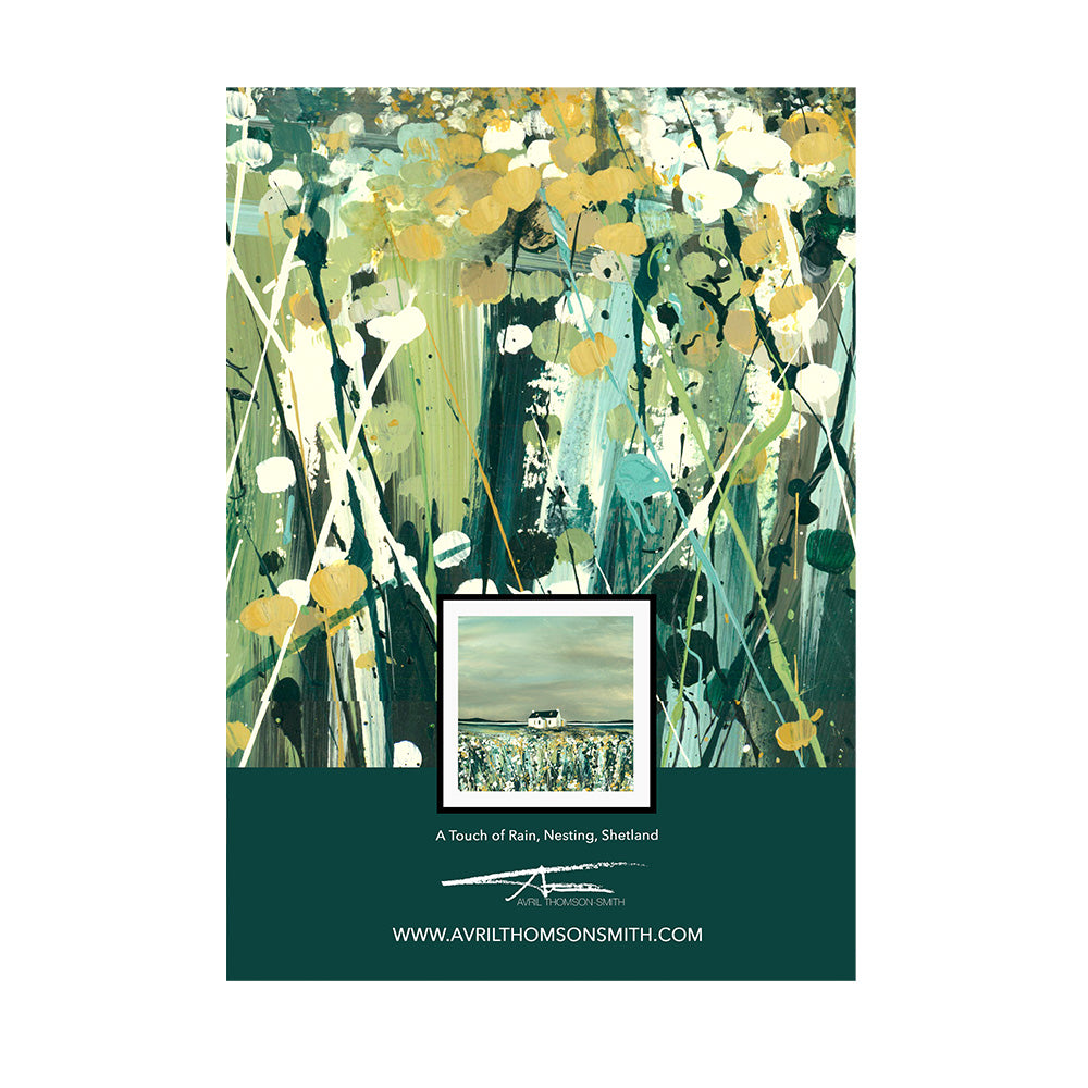 A touch of rain A5 notebook