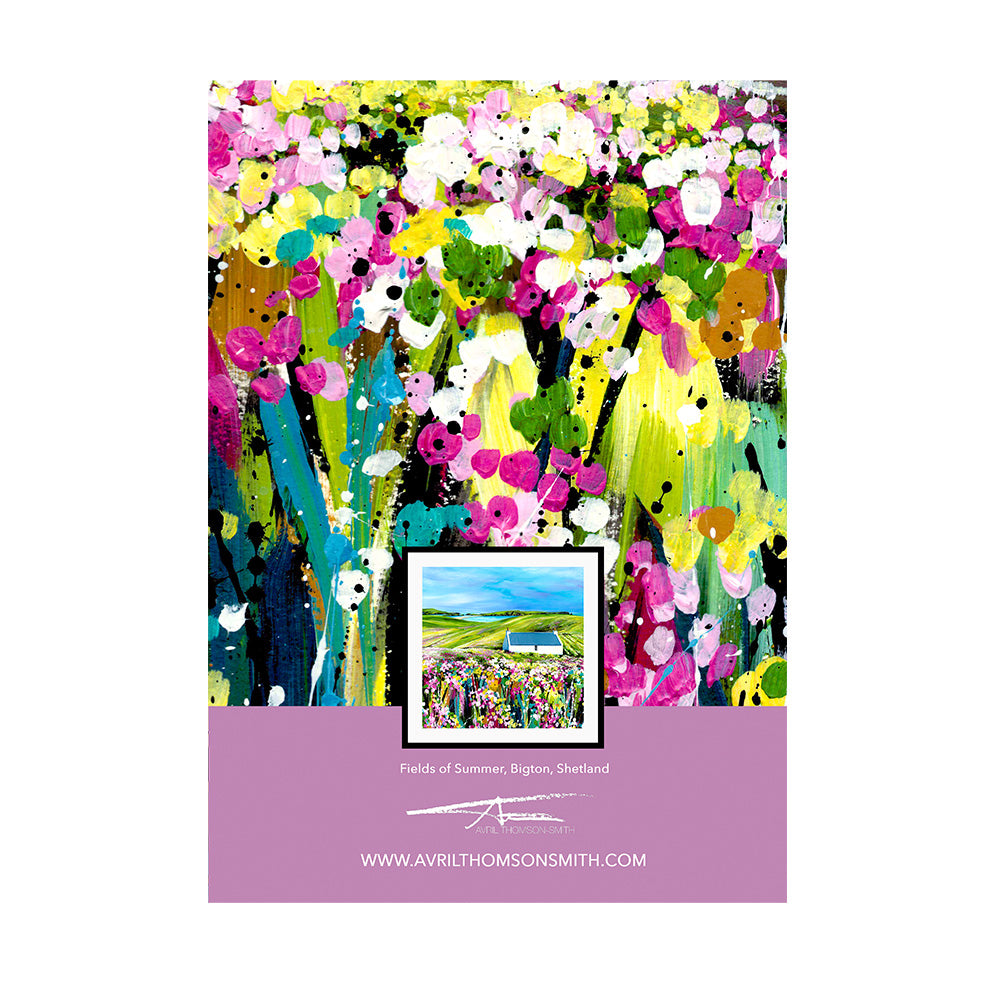 Fields of summer A5 notebook