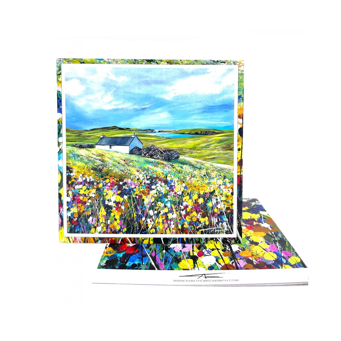 A Blanket of Flowers Card