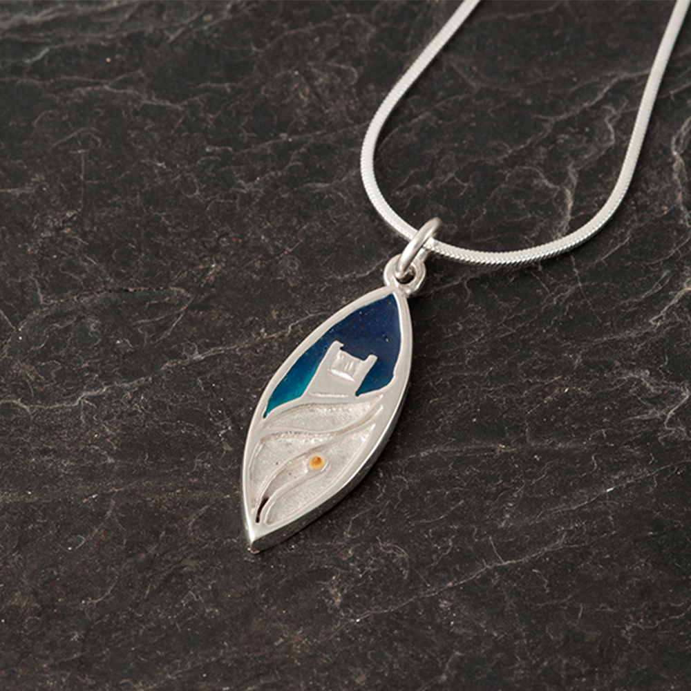 Small Marquise Pendant