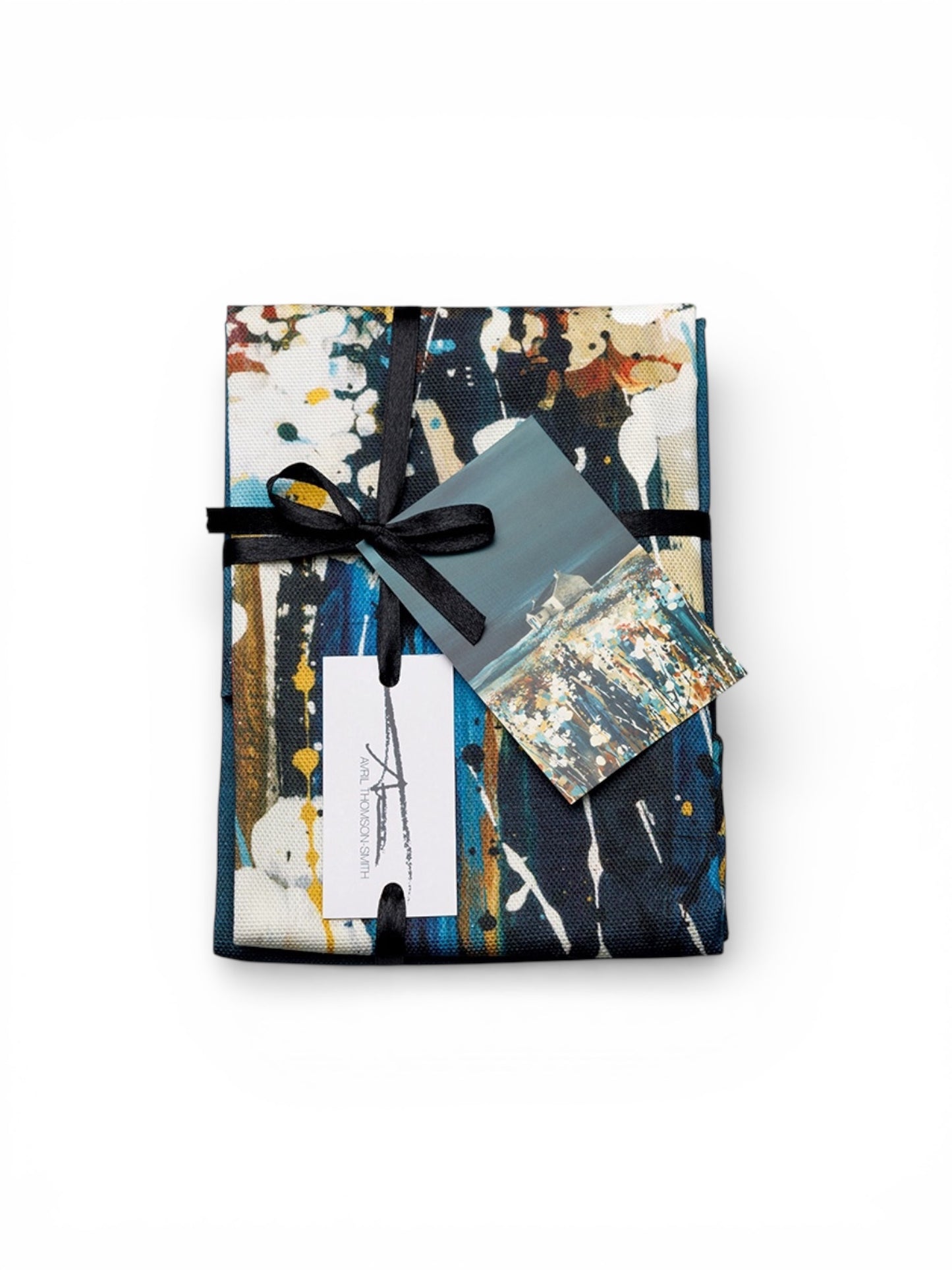 Whalsay by Night Tea Towel