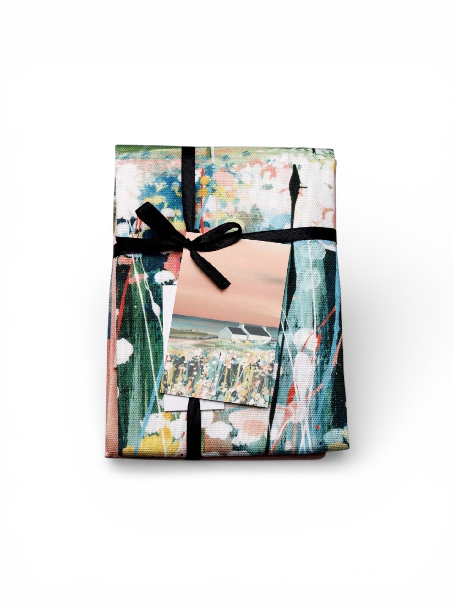 Nightfall at Levenwick Tea Towel