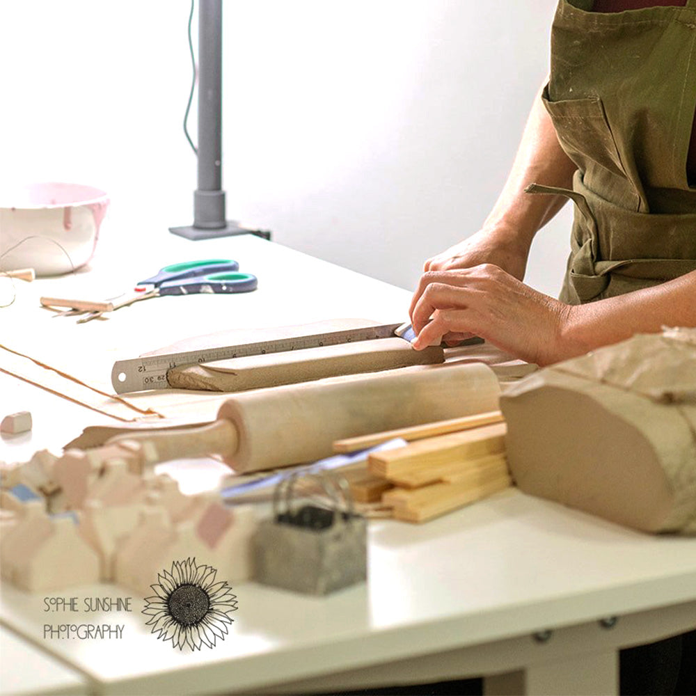 Ceramic Croft House - Yellow