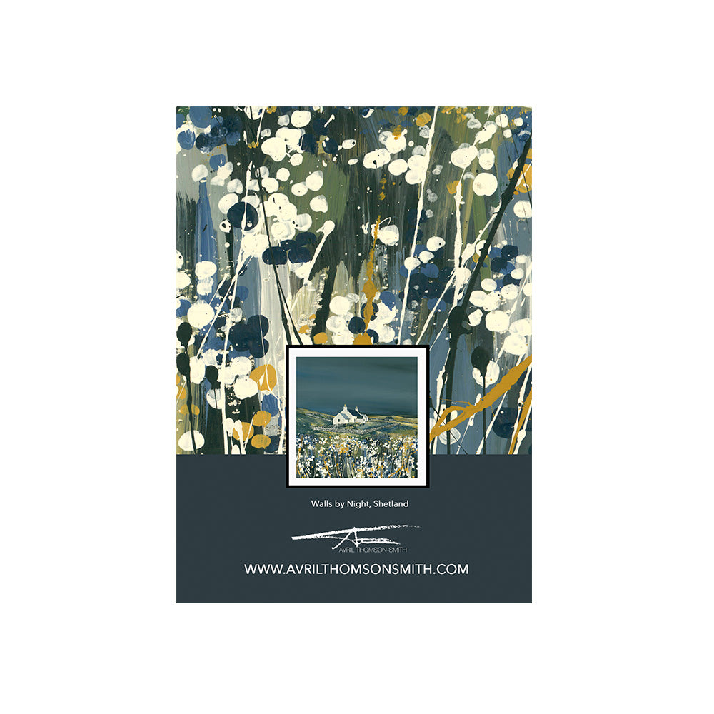 Walls by night A6 notebook