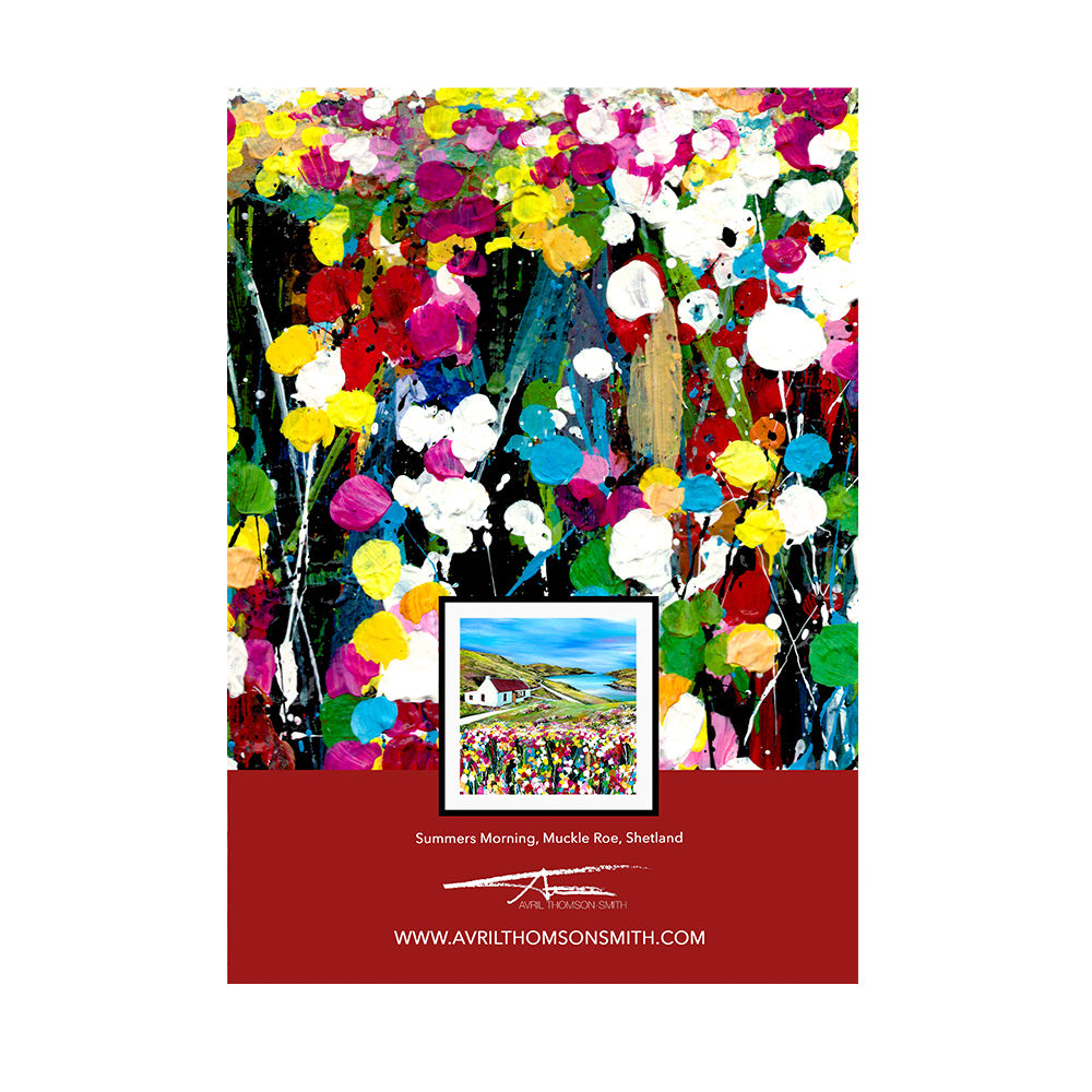 Summers morning A5 notebook