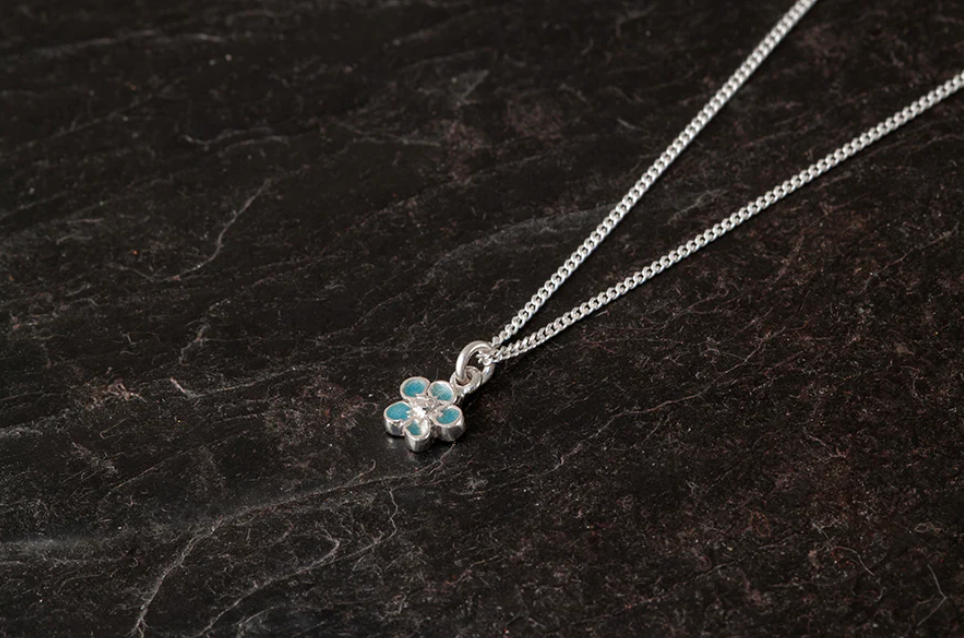 Mini Forget Me Not Pendant