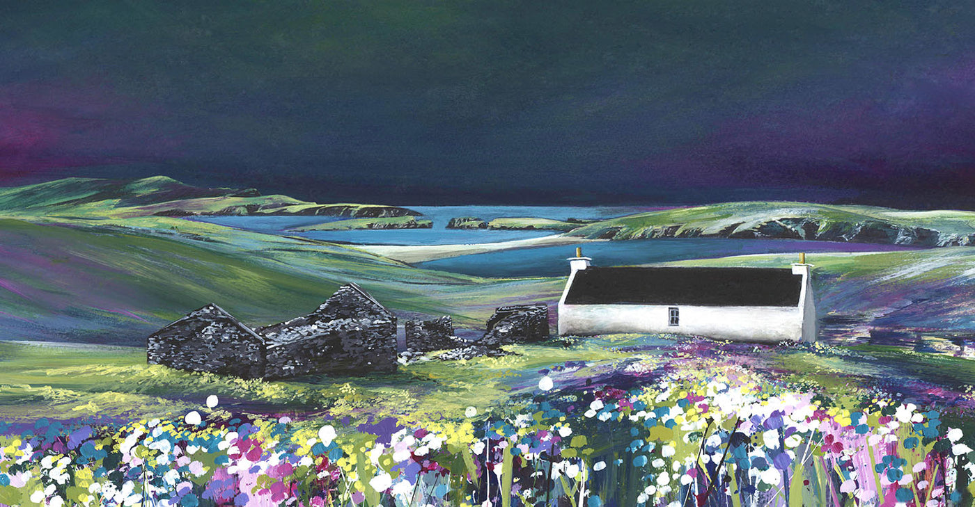 Mirrie Dancers Over St Ninian’s Isle