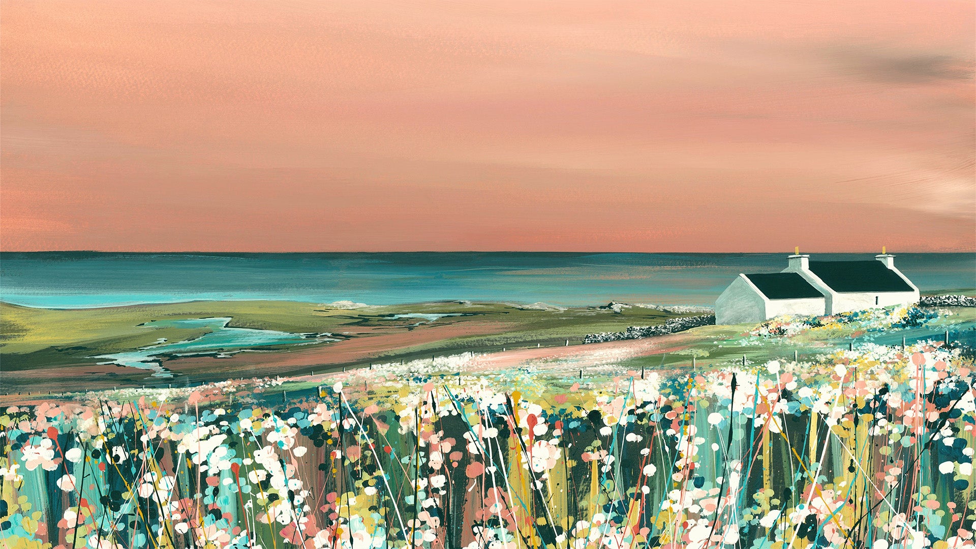 Nightfall at Levenwick