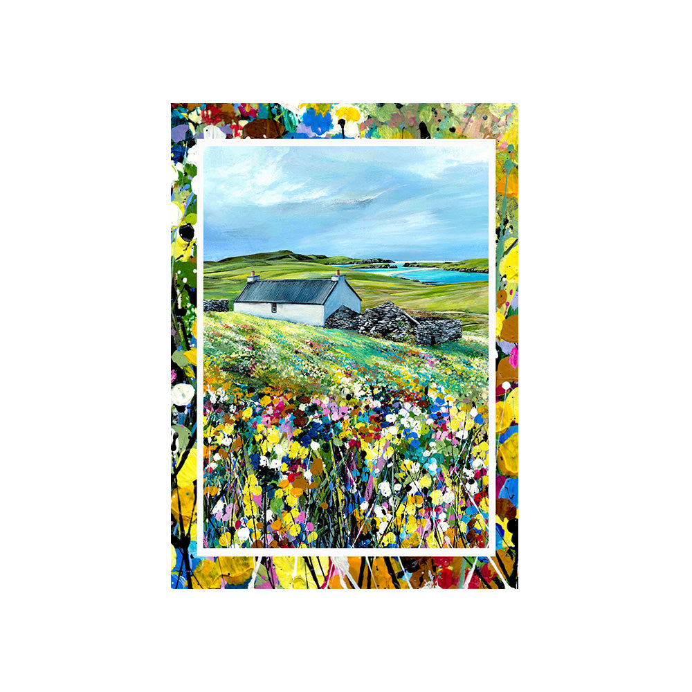 A blanket of colour A6 notebook