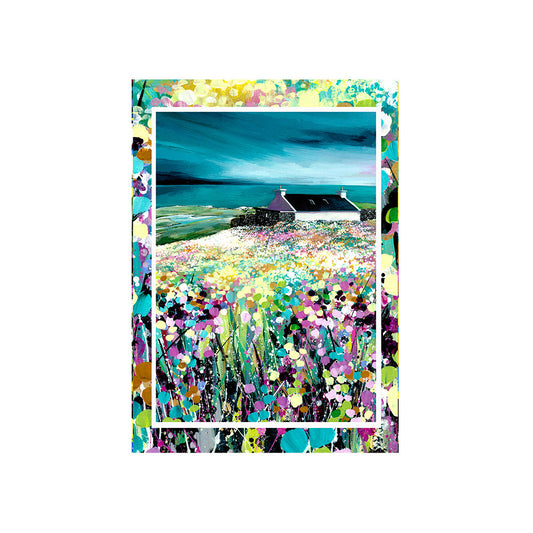 A field of flowers A6 notebook