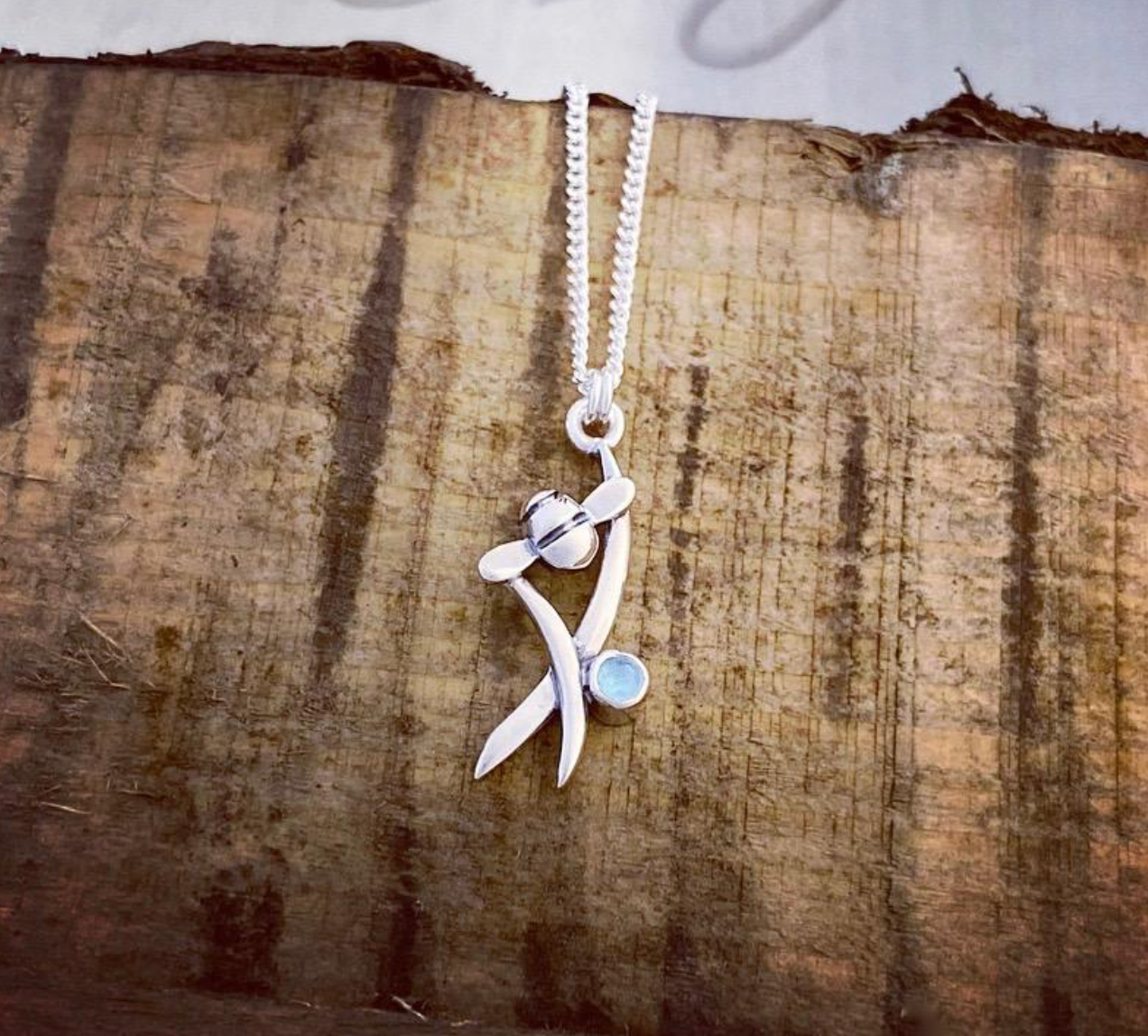 Beach Grass Small Pendant