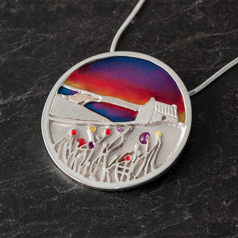 St Ninian's Round Pendant