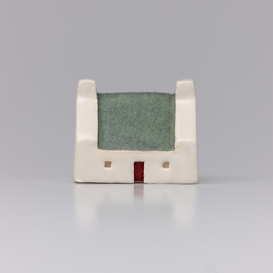 Ceramic Croft House - Light Grey