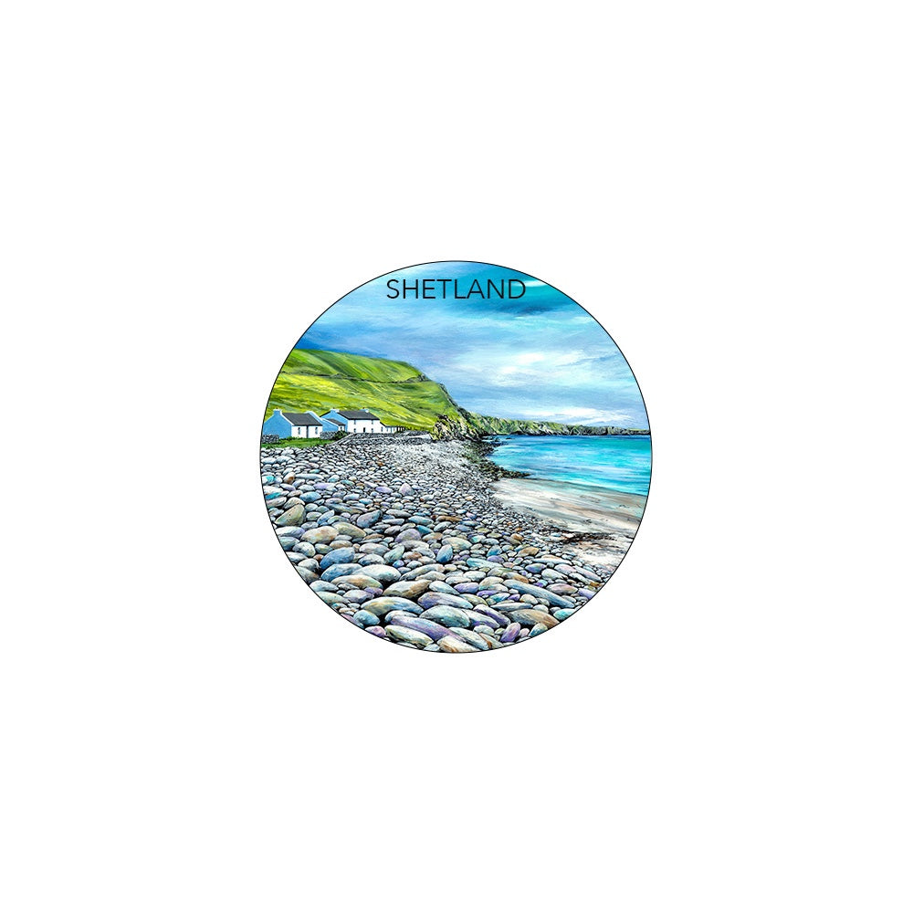 Norwick beach magnet