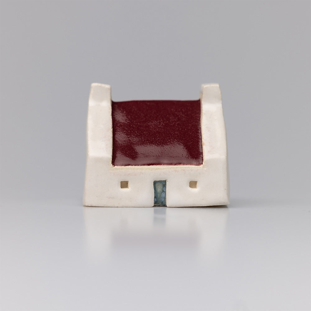 Ceramic Croft House - Russet Red