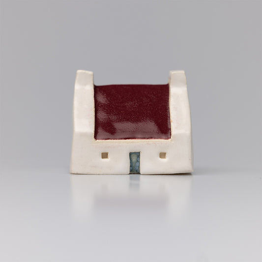 Ceramic Croft House - Russet Red