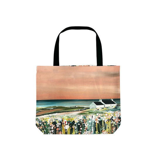 Nightfall at Levenwick Tote Bag