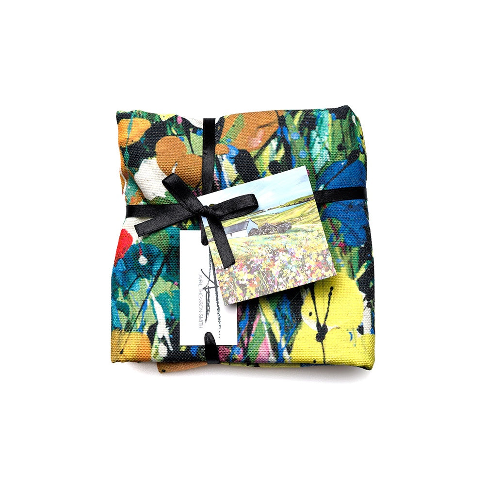 A Blanket of Colour Cushion