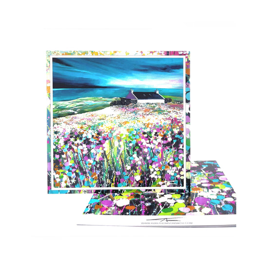 A Field of Flowers Card