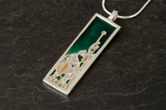 Shetland by Night Large Pendant