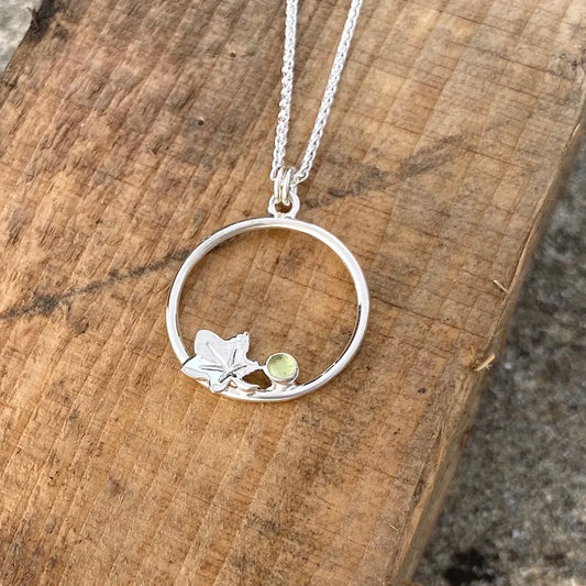 Autumn / Winter Hoop Pendant