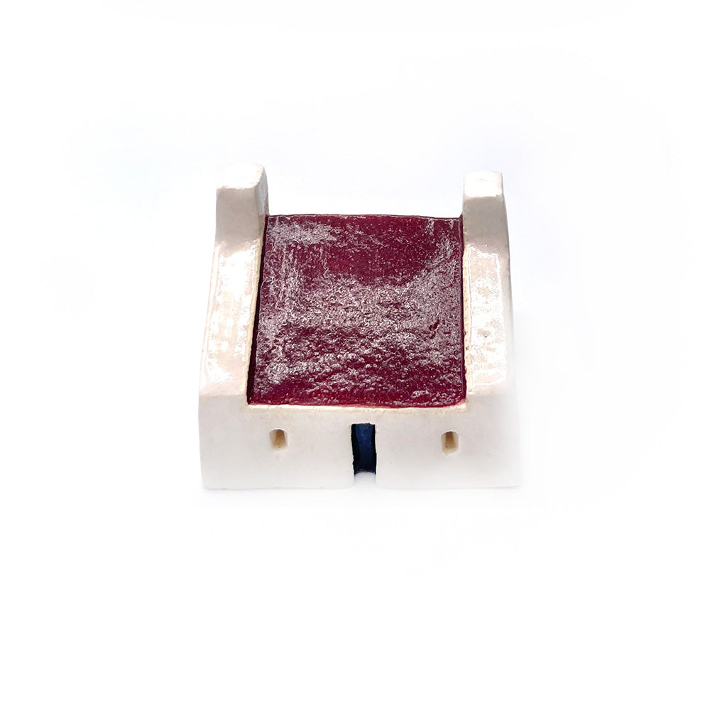 Ceramic Croft House - Russet Red