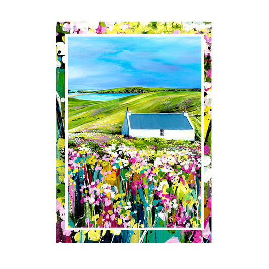 Fields of summer A5 notebook