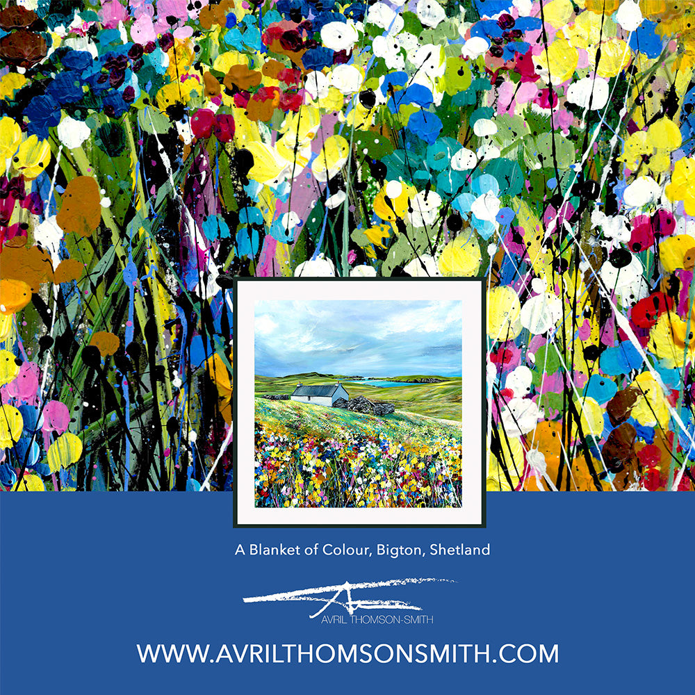 A Blanket of Colour Card