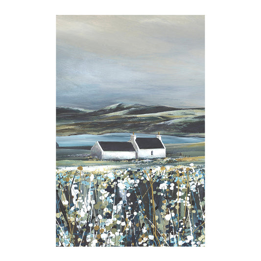 Rain Clouds over Aith Tea Towel