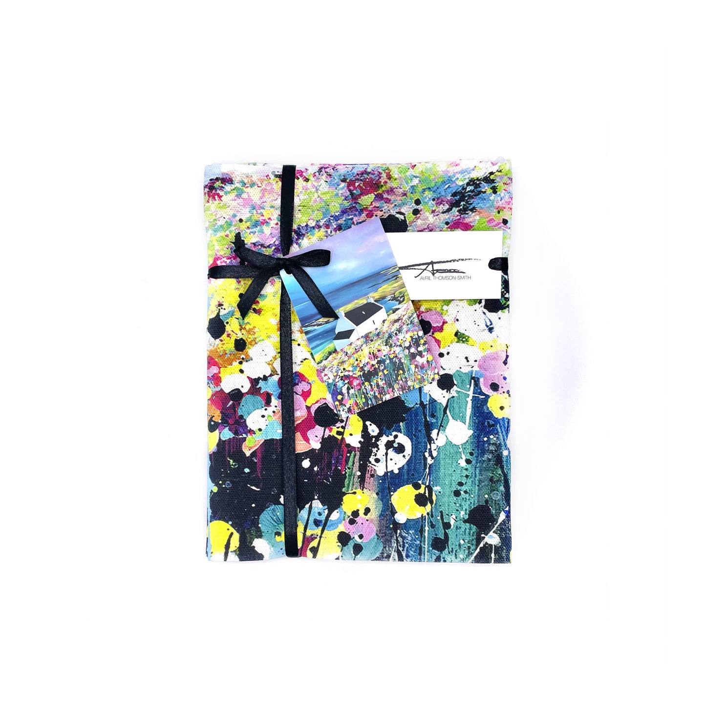 Summer Rain Tea Towel