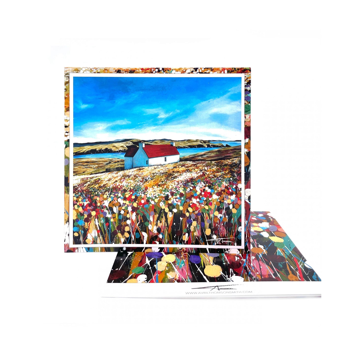 Clouds Dance over Eshaness Card