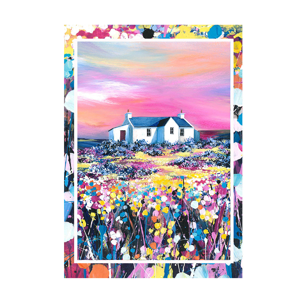 Summers night A5 notebook