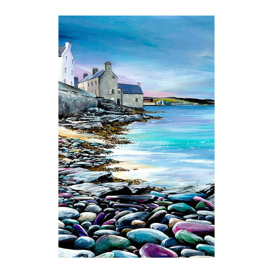 Pebbles Tea Towel