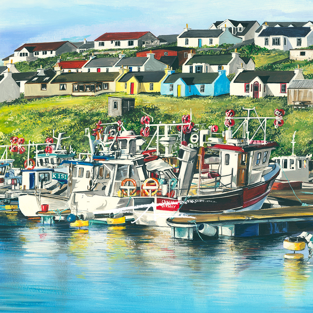 Hamnavoe Marina (Burra)