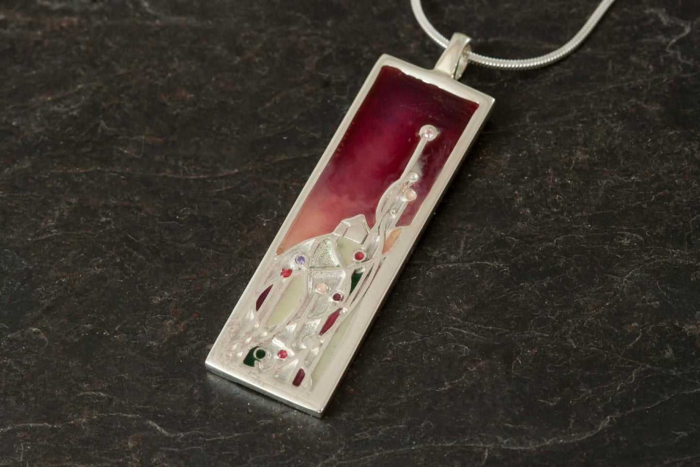 Shetland by Night Large Pendant