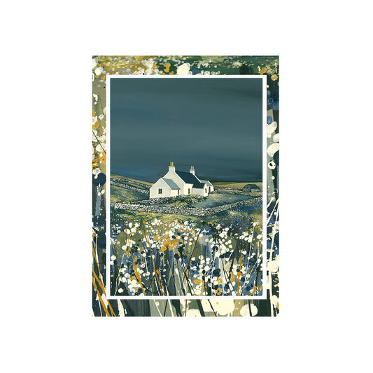 Walls by night A6 notebook