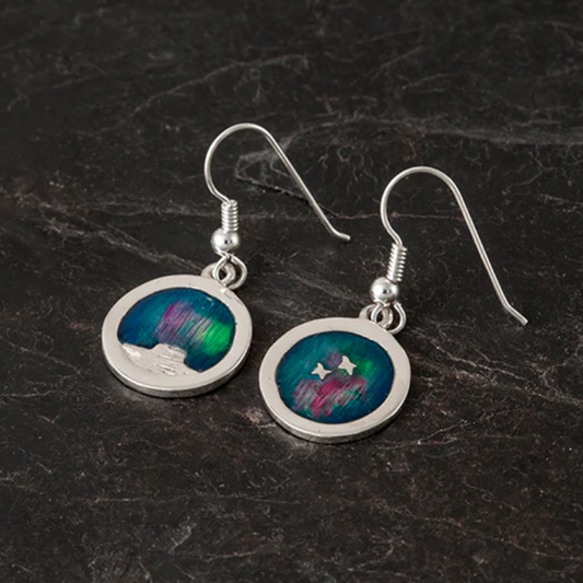 Mirrie Dancer Mousa Brooch Hanging Earrings