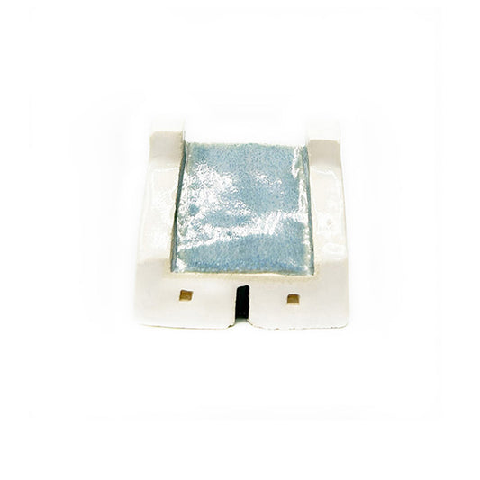 Ceramic Croft House - Light Blue
