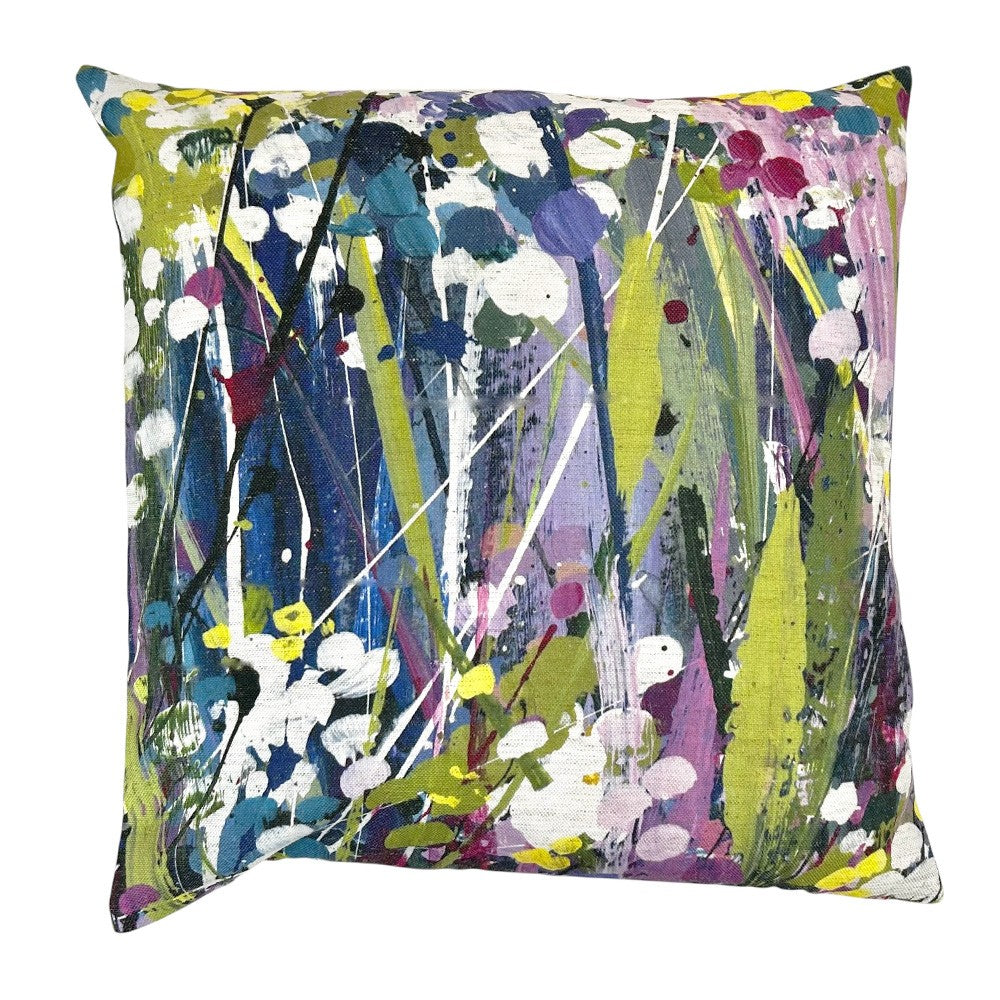 Mirrie Dancers over St Ninian's Isle Cushion