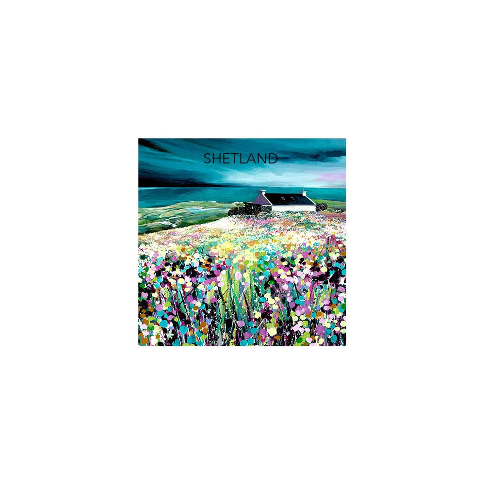 A field of flowers magnet